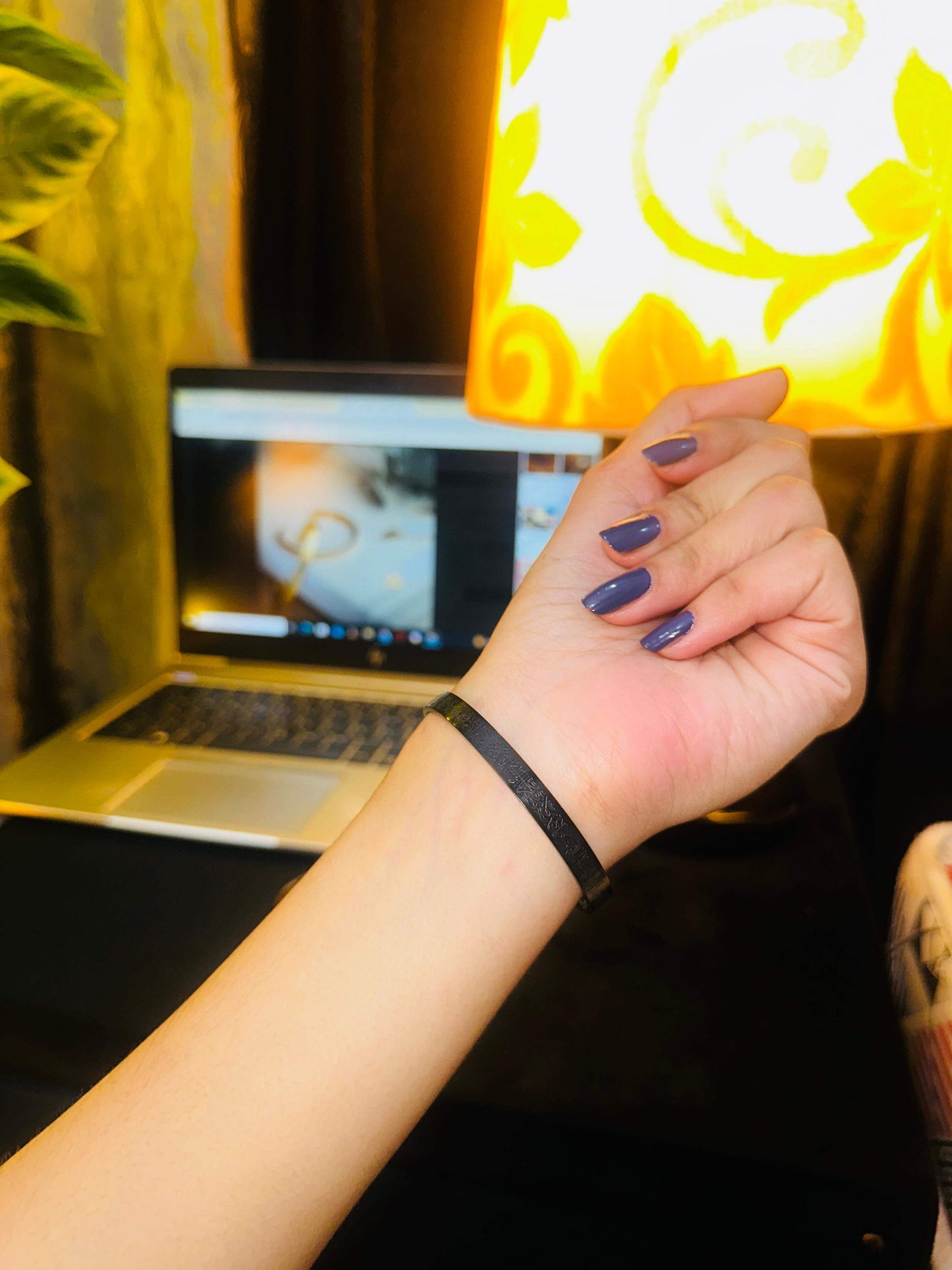 Ayatul Kursi Cuff Islamic Bracelet - For Men and Women