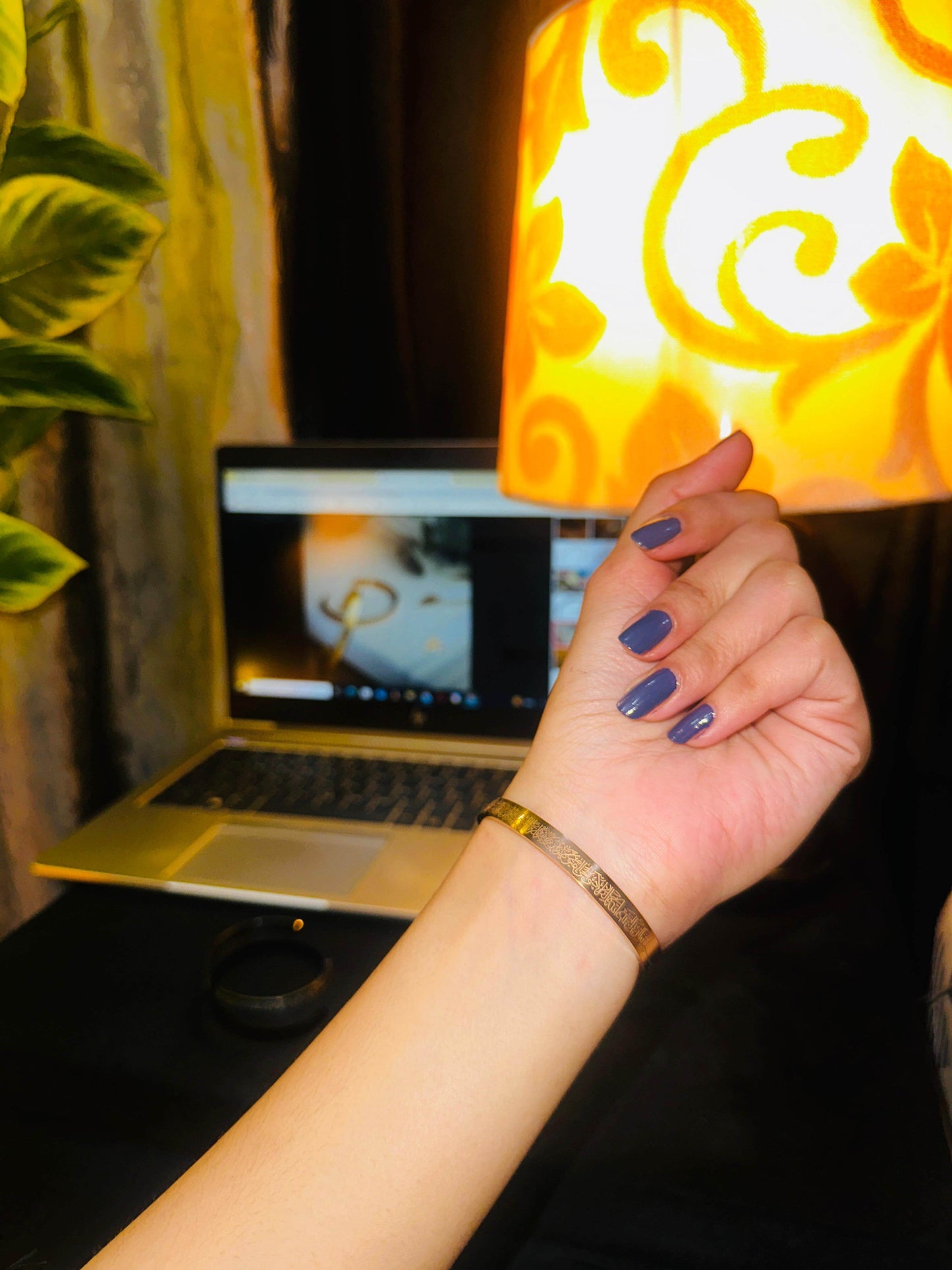 Ayatul Kursi Cuff Islamic Bracelet - For Men and Women